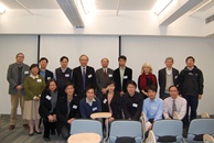 Faculty and student presenters at the Second Global Scholarship Forum on 13 February 2012.
